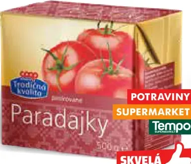 COOP Jednota paradajky pasírované