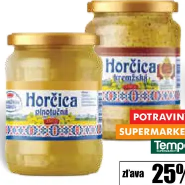 COOP Jednota horčica