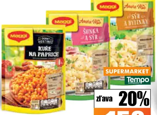 Maggi cestoviny 3 druhy