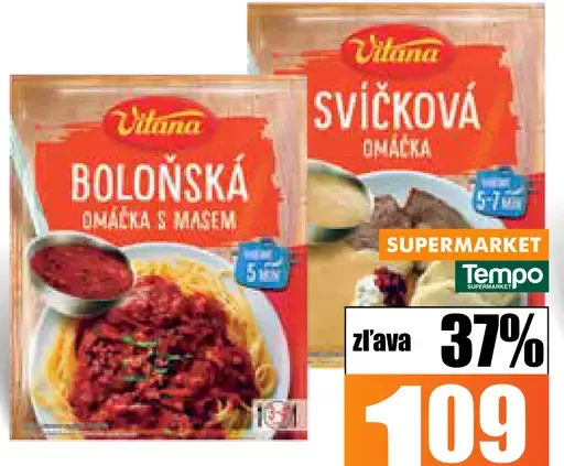 Vitana omáčka 2 druhy