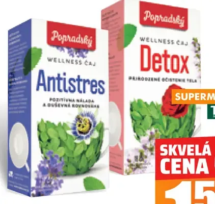 Popradský Wellness bylinný čaj
