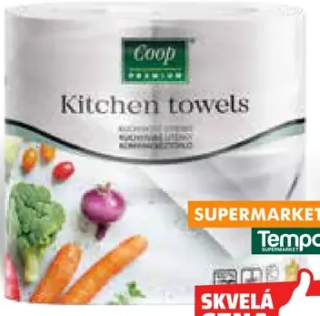 PREMIUM Kuchynské utierky 3-vrstvové