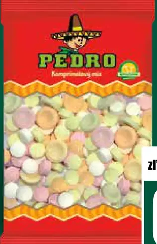 Pezoro Pedro komprimátové cukríky