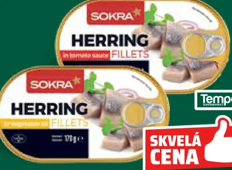 Sokra filety sleďové
