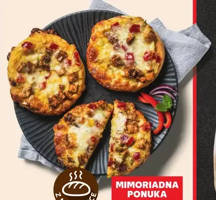 Mini pizza v ázijskom štýle