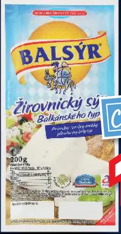 Balsýr Syr balkánskeho typu 45%