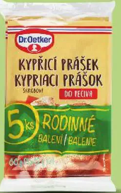 Dr. Oetker Kypriaci prášok
