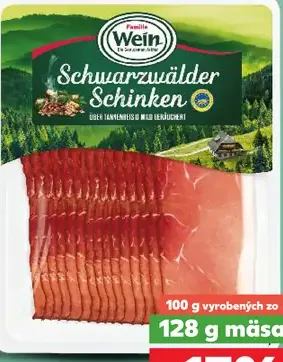 Wein Schwarzwaldská šunka