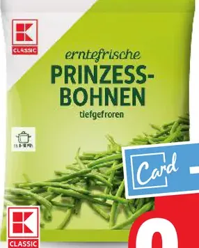 K-Classic Mrazená zelená fazuľka