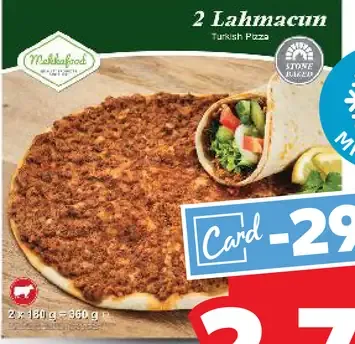 Mamma's Mrazená turecká pizza