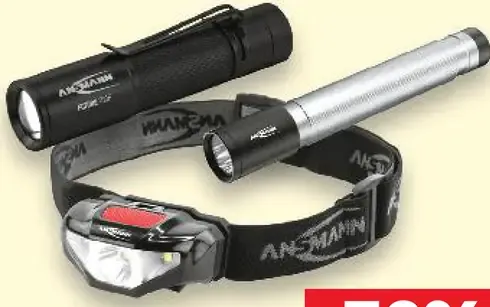 Ansmann LED baterka alebo čelovka