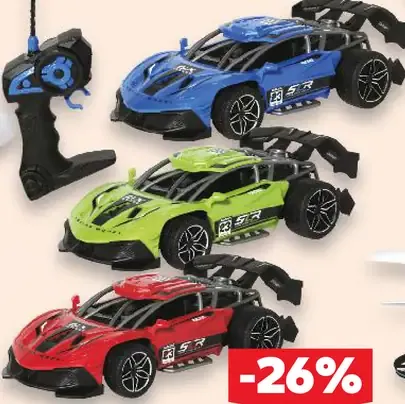 Pretekárske auto na diaľkové ovládanie