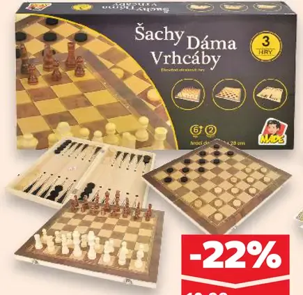 Drevené šachy