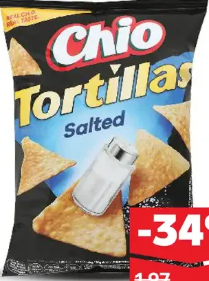 Chio Tortilla chipsy Salted