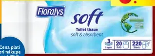 Florays soft toalety papier