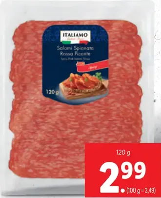 Italiano Spianata Rossa Picante