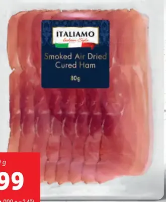 Italiamo Smoked Air Dried Cured Ham