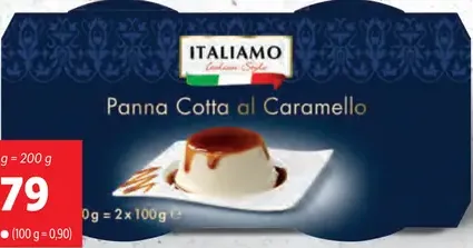 Italiamo Panna Cotta al Caramello