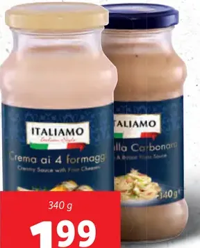 Italiamo Omáčka na cestoviny