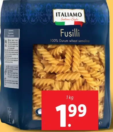 Italiamo Fussilli/Penne
