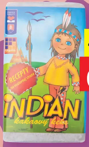 Indián kakaové keksy