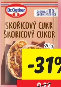 Dr. Oetker Škoricový cukor