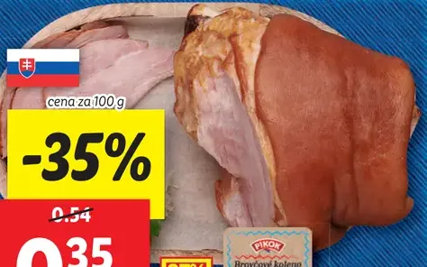 Údené bravčové koleno s kosťou