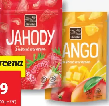 Owoce sušené mrazom