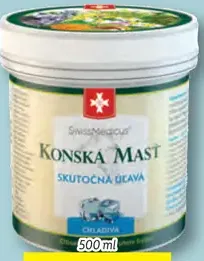 Skutočná bylinková konská masť