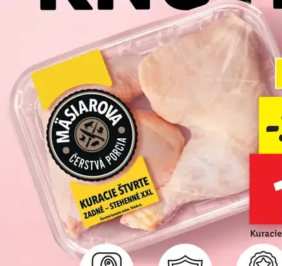 Mäsiarova Kuracie štvrte Zadné - stehnenné XXL