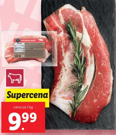 Hovädzia hrud' bez kosti