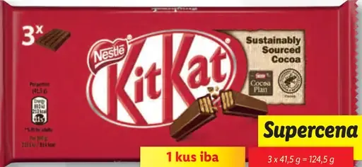 Nestlé KitKat čokoládové tyčinky