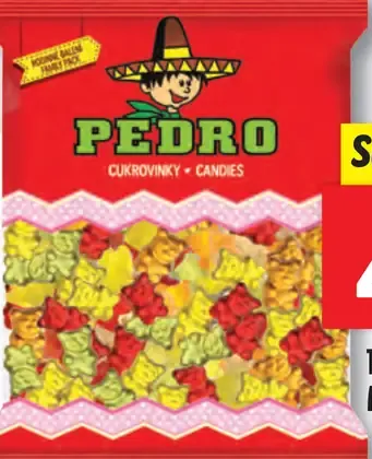 Pedro Medvedíci želatínové cukríky