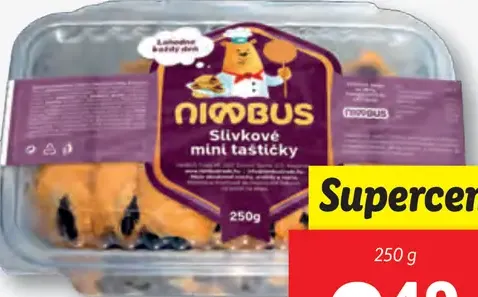 Niobus Mini slivkové papuče