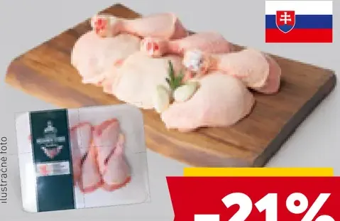 Kuracie stehná horné, dolné Mäsiarov výber, Domäso