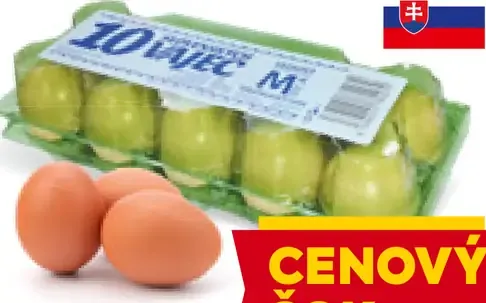 Slovenské podstielkové vajcia