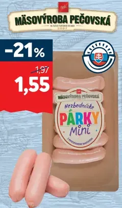 Hurka párky mini