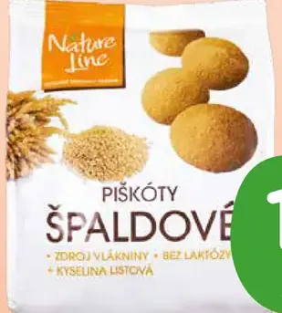 Nature Line Špaldové Piškóty