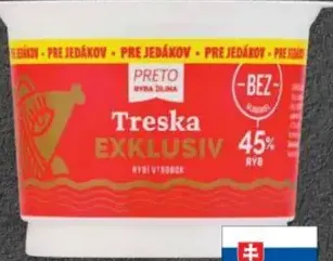 Ryba Žilina Preto exkluzív treska v majonéze