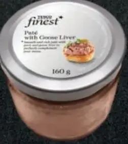 Tesco Finest paštéta s husou pečeňou