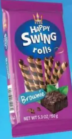 Flis Happy swing trubičky brownie