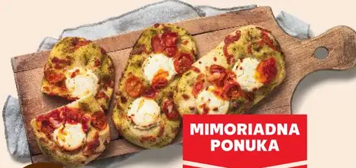Focaccia s kozím syrom