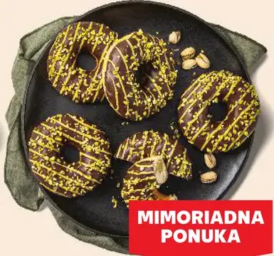 Dubajský donut s pistáciovou náplňou