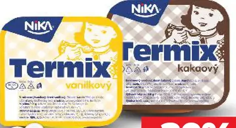 Nika Termix vanilkový tvarohový dezert