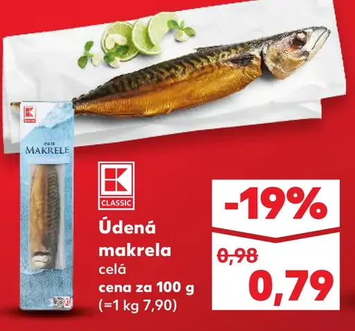 K-Classic Údená makrela