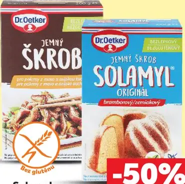 Solamyl alebo Škrob na pokrmy z mäsa