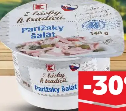 Tesco "Z lásky k tradícii" Parížsky šalát