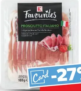 Favorites Prosciutto Italiano
