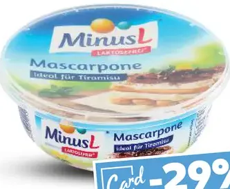 MinusL Mascarpone