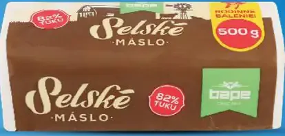 BIP Selské maslo 82 %